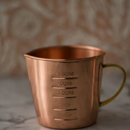 Copper Liquid Measuring Cup