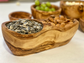 Rustic Olive Wood Nut Bowl