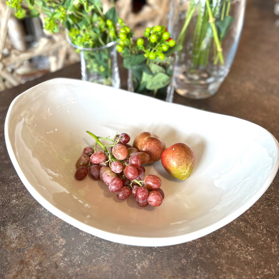 Oblong Crescent Serving Bowl