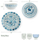 Blue Sicily Dinner Plate