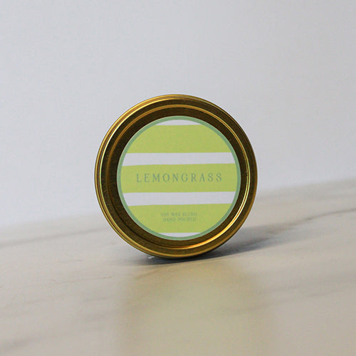 Lemongrass Tin Candle