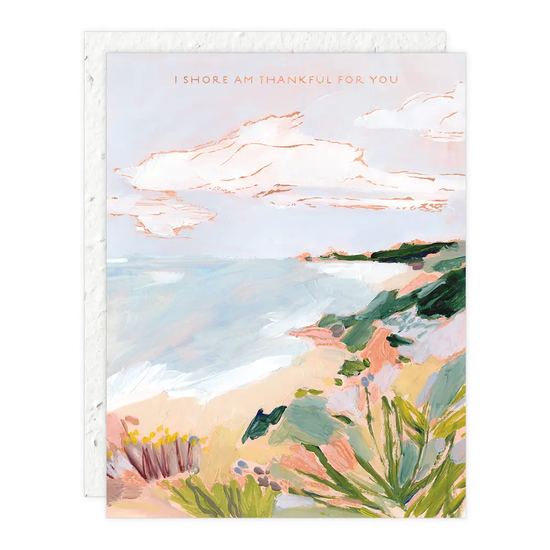 Shore am Thankful Card