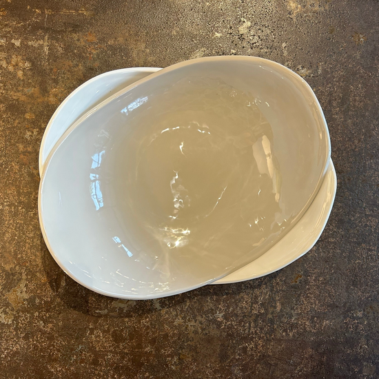 Oblong Crescent Serving Bowl