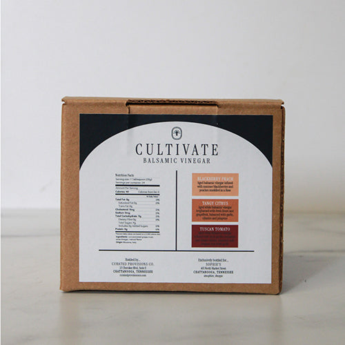 S/3 Cultivate Balsamic Vinegars Gift Set