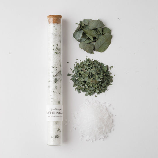 Sea Salt + Eucalyptus Bath Soak Tube