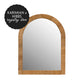 *REGISTRY ITEM: Rattan Wrapped Wood Framed Wall Mirror*