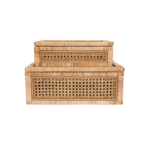 *REGISTRY ITEM: Rattan Wood Display Box*