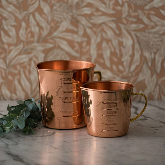 Copper Liquid Measuring Cup