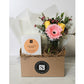 Flower Gift Box + Signature Orange Rind Candle