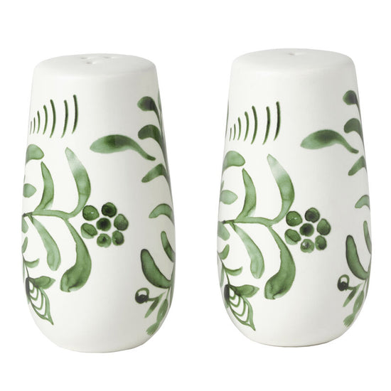 Green Sicily Salt & Pepper Shakers
