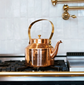 English Copper Tea Kettle