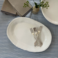 Double Line Oval Platter