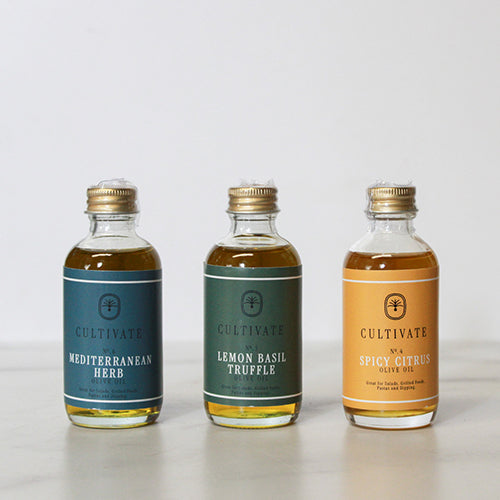 S/3 Cultivate Olive Oil Gift Set