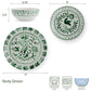 Green Sicily Salad Plate