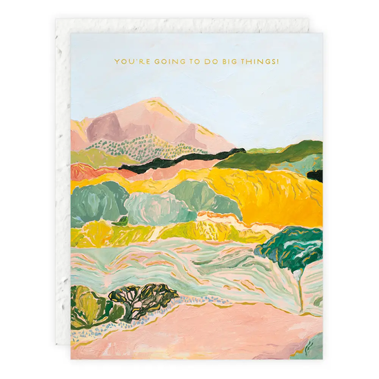 Magical Mountains - Congratulations Card