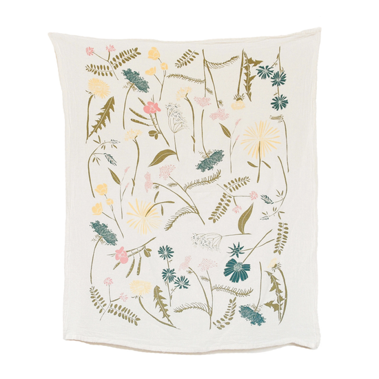 Meadow Wildflower Tea Towel