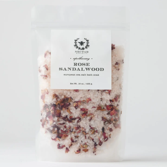 Rose Sandalwood Bath Soak Refill Pouch