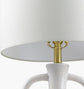 White Ceramic Lorraine Lamp