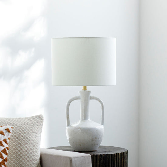 White Ceramic Lorraine Lamp