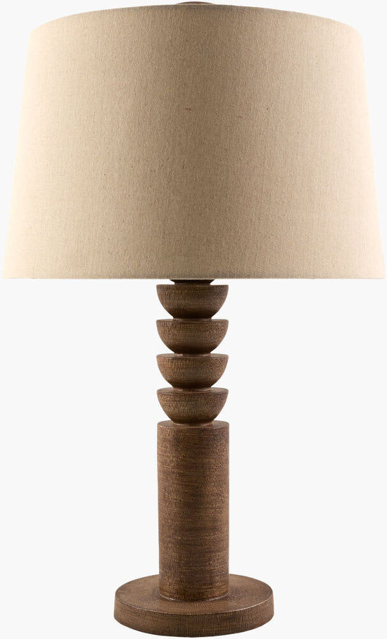 Wheat Linen Munisip Lamp
