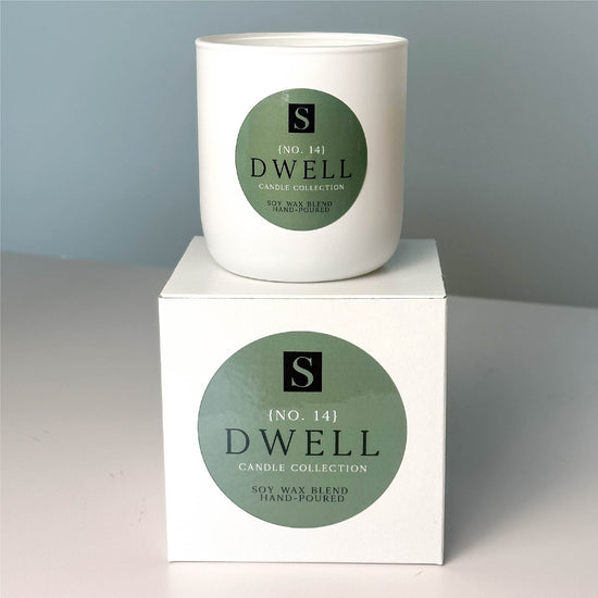 Dwell Large Glass Candle