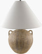 Nivalis Grey Ceramic Lamp