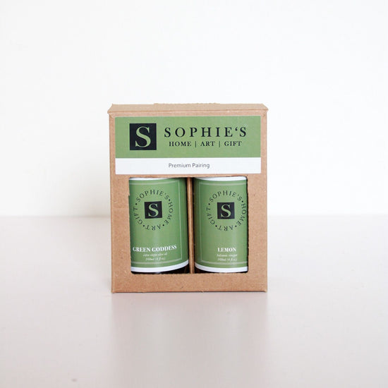 S/2 Green Goddess+Lemon Pairing Gift Set