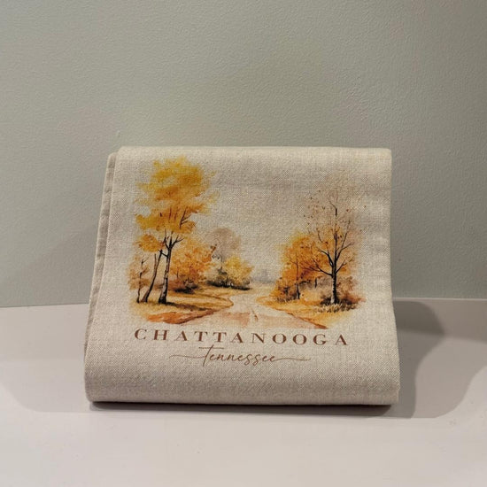 *REGISTRY ITEM: Fall Scene Tea Towel*
