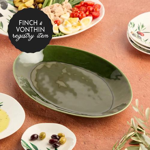 *REGISTRY ITEM: Verde Oval Platter*
