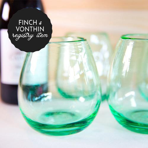 *REGISTRY ITEM: Recycled Stemless Wine Glass*