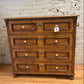 Tall Vintage Chest w/White Knobs