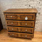 Tall Vintage Chest w/White Knobs
