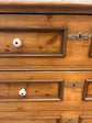 Tall Vintage Chest w/White Knobs