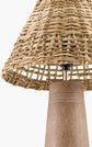 Trout Brown Rattan Lamp