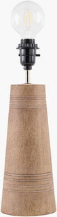 Trout Brown Rattan Lamp