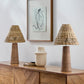 Trout Brown Rattan Lamp