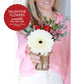 Fresh Flower Arrangement - White Valentine's Mini Vase