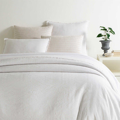 Faye Linen Plaster Duvet Cover