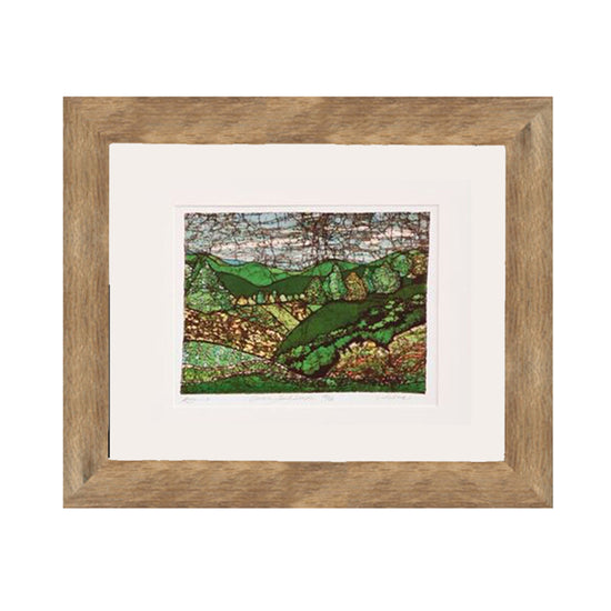 Green Landscape Art Print