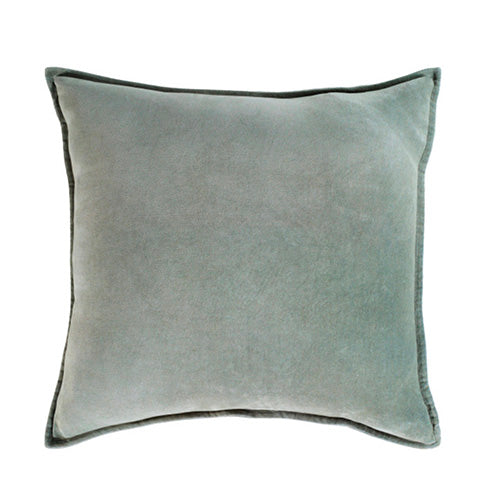 Sea Foam Velvet Pillow