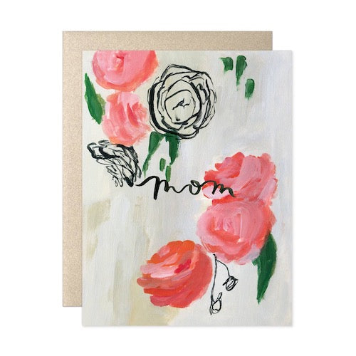 "Mom" Ranunculus Card