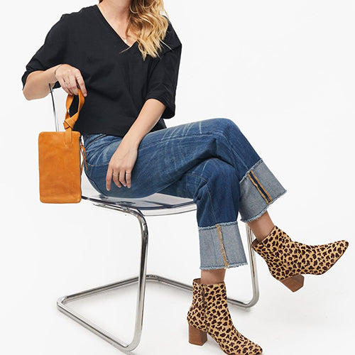 Rachel Wristlet, Cognac