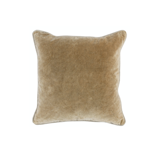 Wheat Heirloom Velvet Pillow