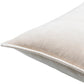Light Beige Velvet Pillow
