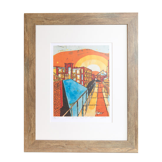 Glass Bridge Art Print