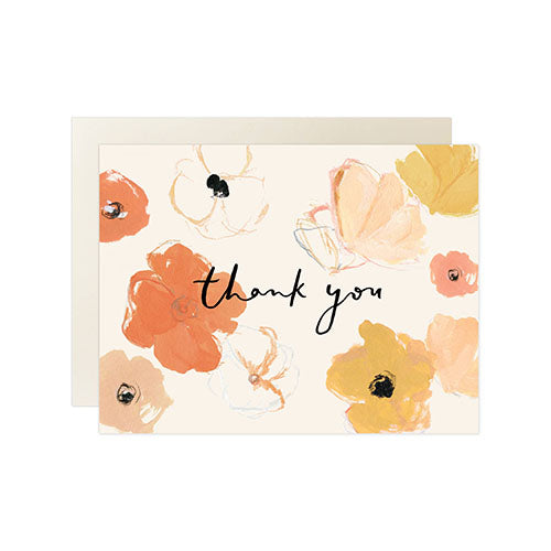 “Thank You” Poppies Card