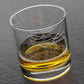 Chattanooga Map Rocks Whiskey Glass