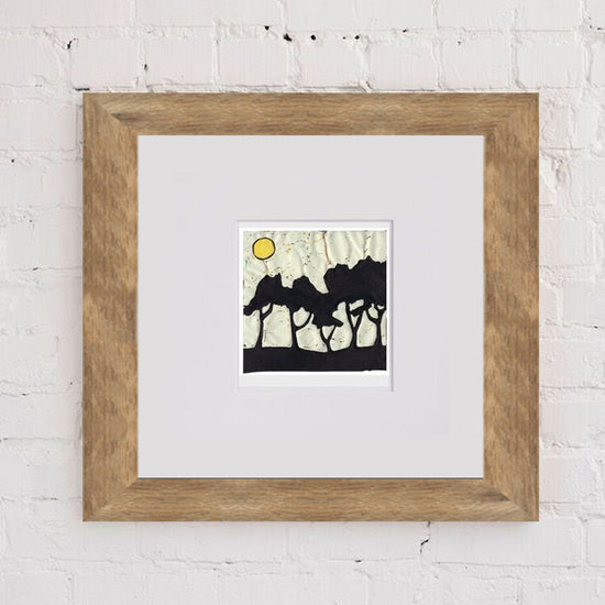 Midnight Tree Three Art Print