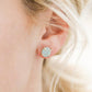 Amazonite Gemstone Studs