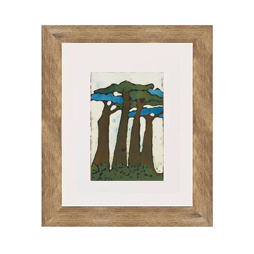 Four Trees Art Print